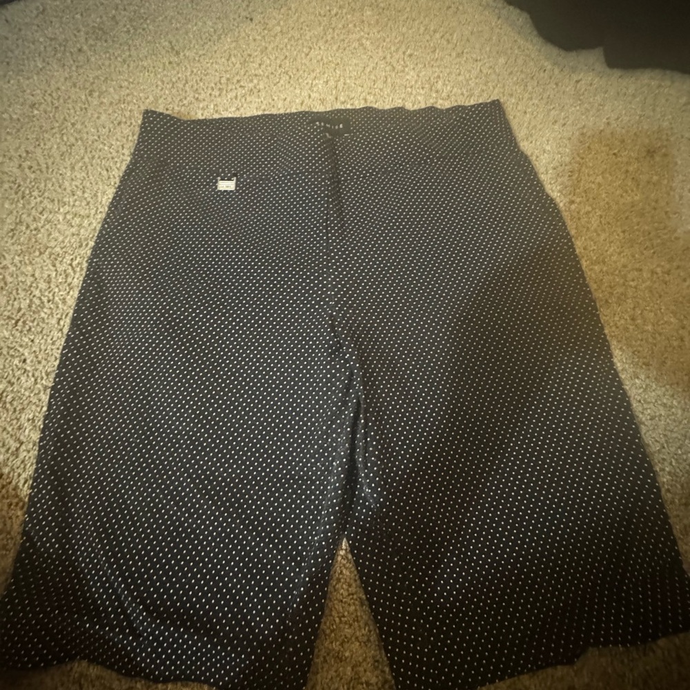 Premise Black Shorts with White Dots